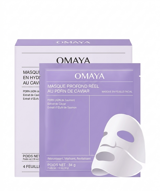 Masque au Caviar & PDRN — Régénération Cellulaire Intense | Omaya