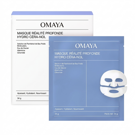 Masque Apaisant Céramide & Panthénol — Barrière Cutanée & Hydratation | Omaya